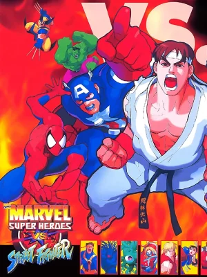 Marvel Super Heroes vs. Street Fighter PS1 ROM Free Download